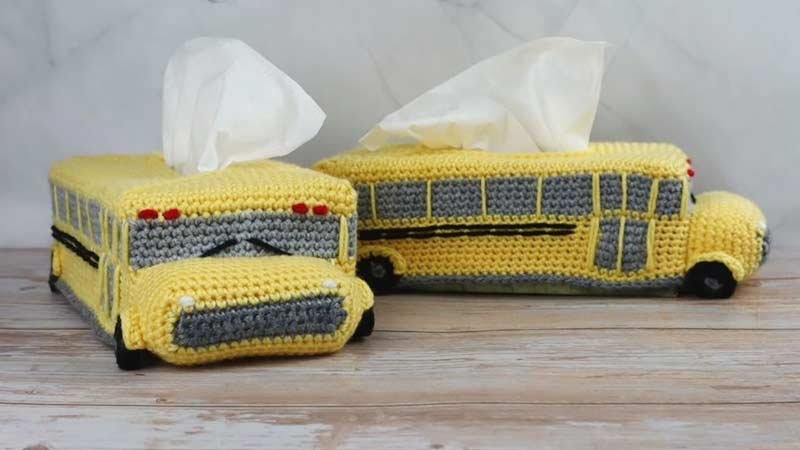 Back-to-school Tissue Cover Pattern