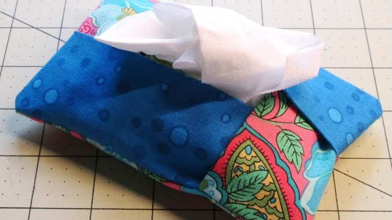 Denim Pocket Tissue Holder