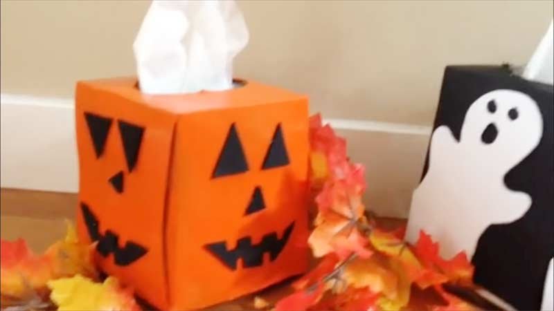 Halloween Tissue Holder Pattern