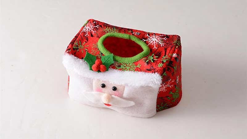 Holiday-Themed Tissue Holder