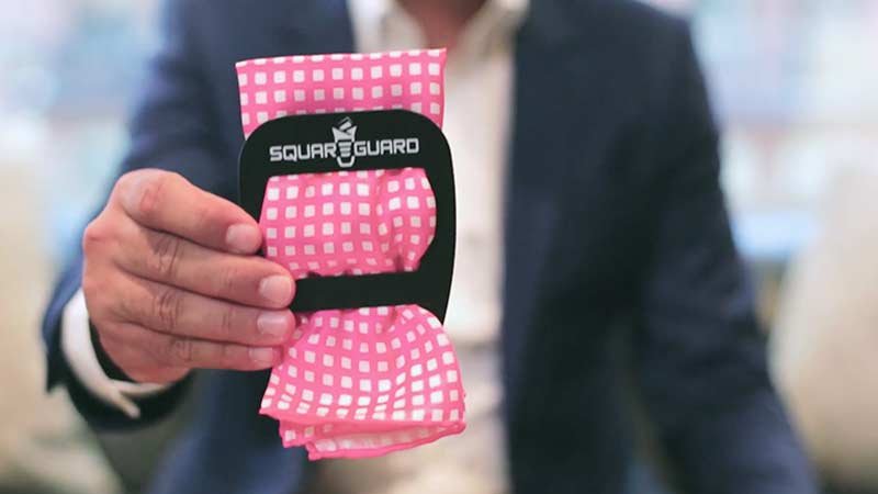 Simple Square Pocket Holder