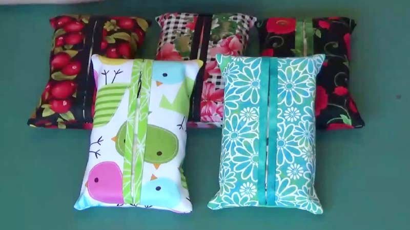 Two Brown Birds Tissue Holder Pattern