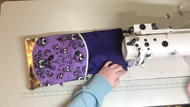 Half-Folded Starry Sky Clutch Pattern