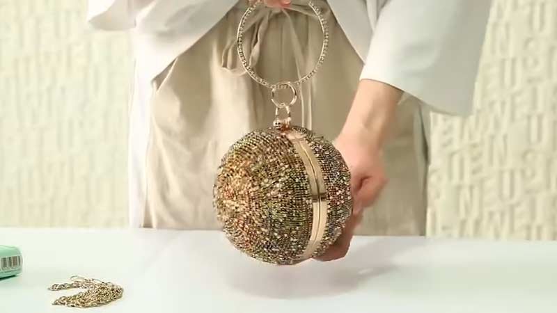Round Starry Sky Clutch Pattern