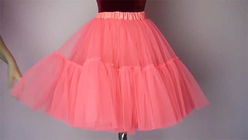 Tiered Tulle Dream Slip Skirt Patterns