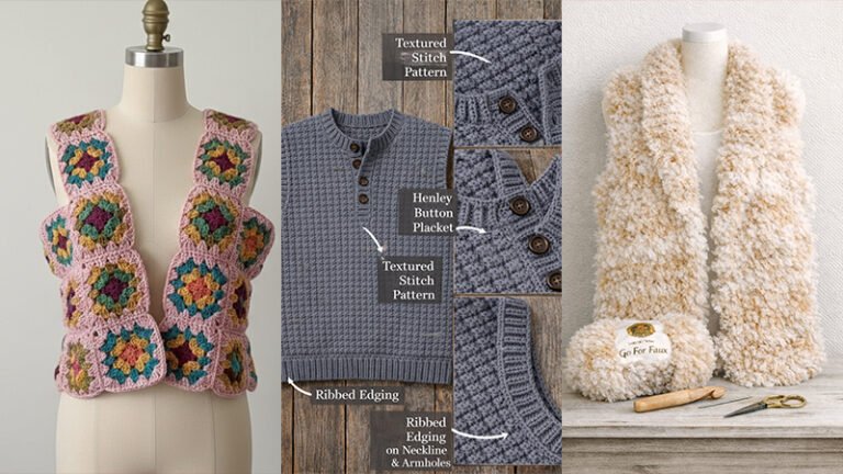 Crochet Vest Patterns