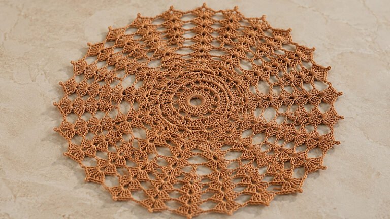 Aunt Lydia's Wisteria Doily