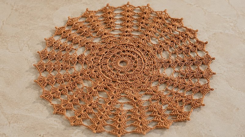 Aunt Lydia's Wisteria Doily
