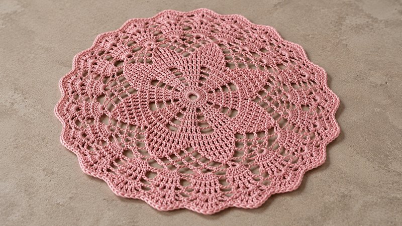 Aunt Lydia's Mediterranean Surf Doily