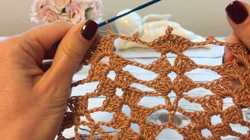 Aunt Lydia's Wisteria Doily Finishing