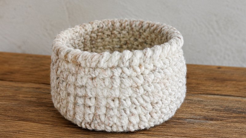 Beginners Basket Crochet Pattern