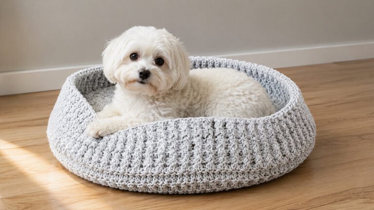 Bernat Crochet Pet Bed