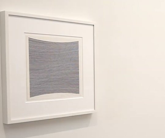 La Lune” by Bridget Riley
