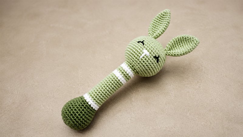 Bunny Rattles + Ball