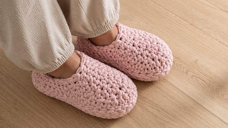 Chunky Crochet Slippers