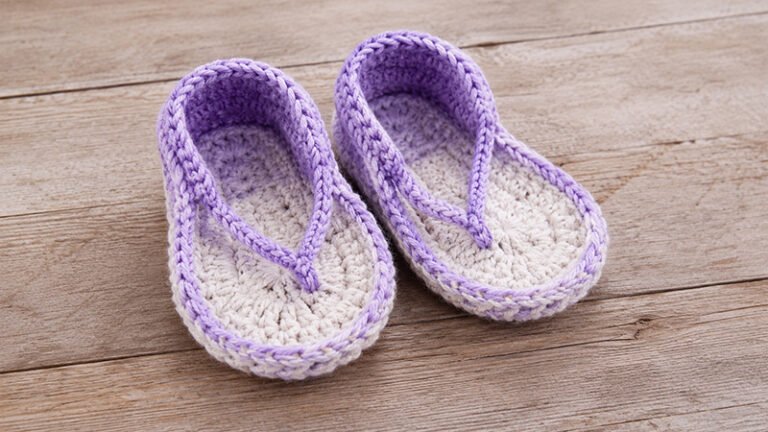 Crochet Baby Flip-Flops