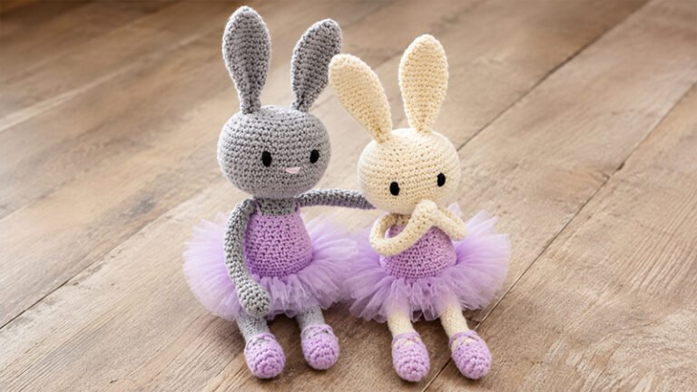 Crochet Ballerina Bunny