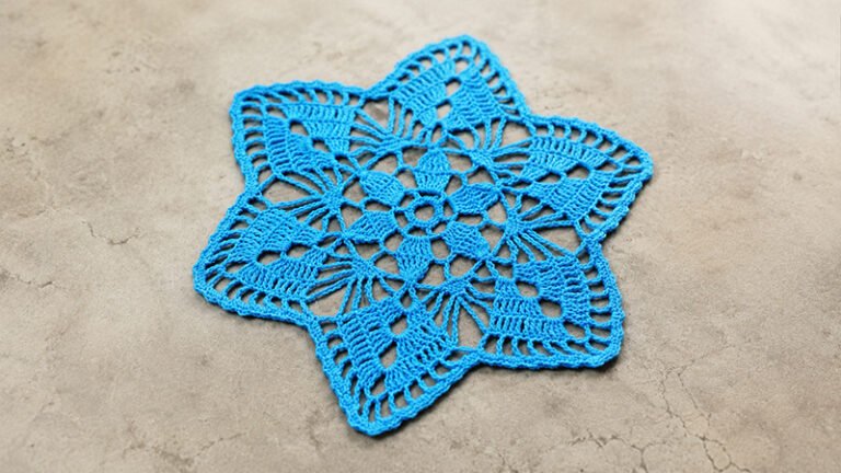 Crochet Star Doily