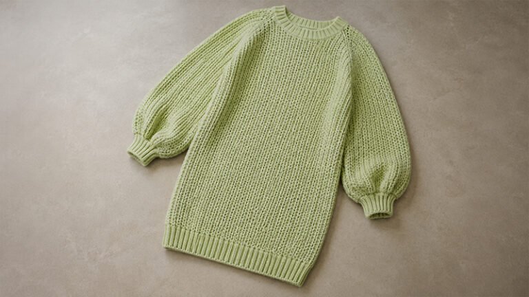 Crochet Sweater Dress