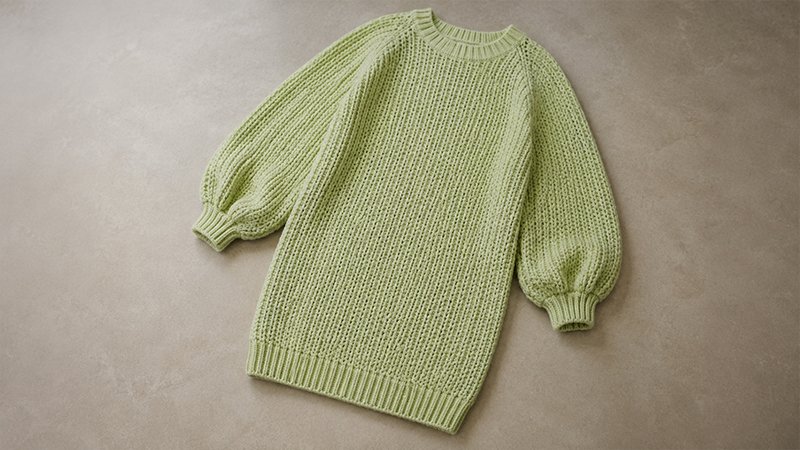 Crochet Sweater Dress