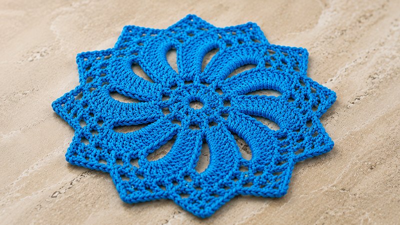 Crochet Swirly Doily Pattern