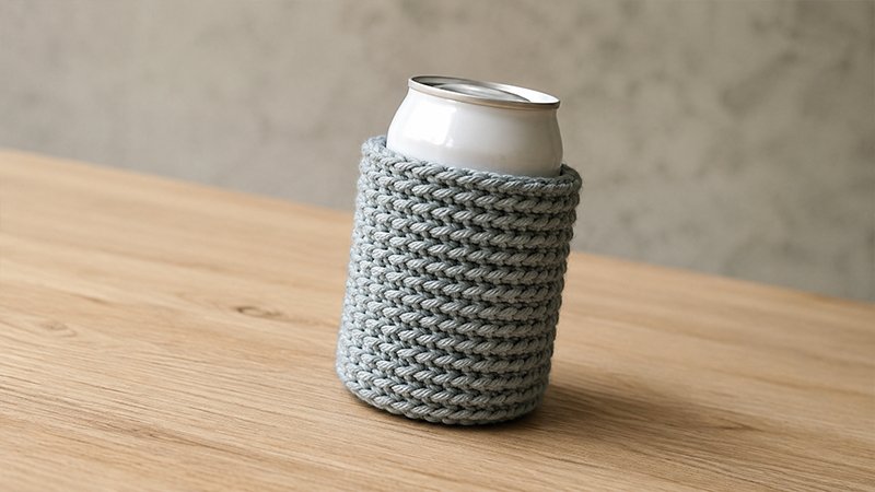 Easy Crochet Can Cozy