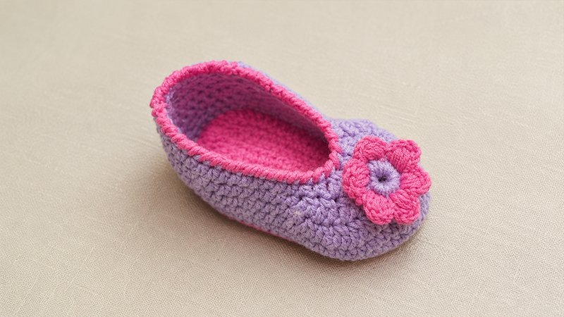 Fairy Blossom Baby Booties