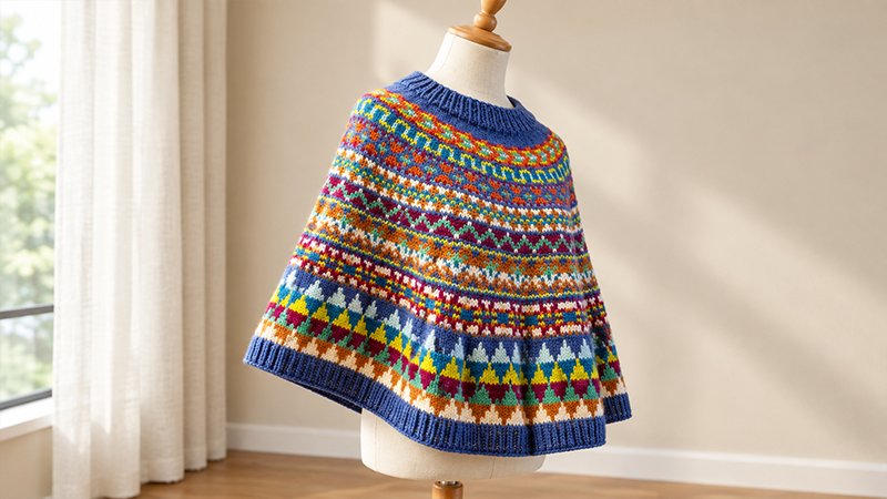 Kaleidoscope Poncho