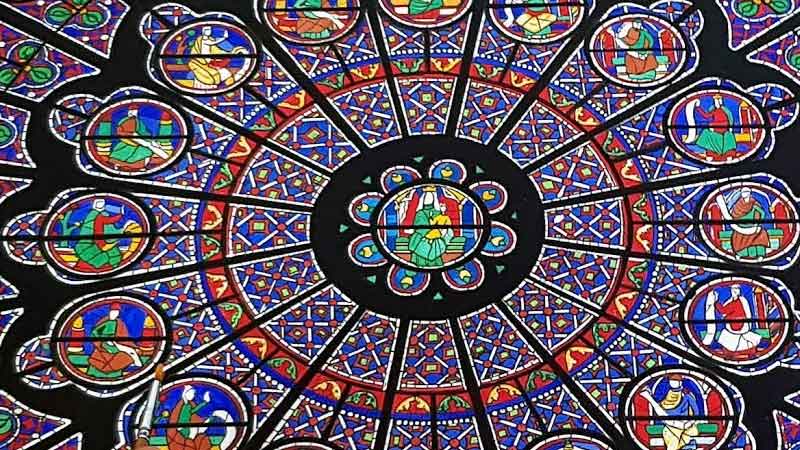 North Rose Window of the Cathedral of Our Lady