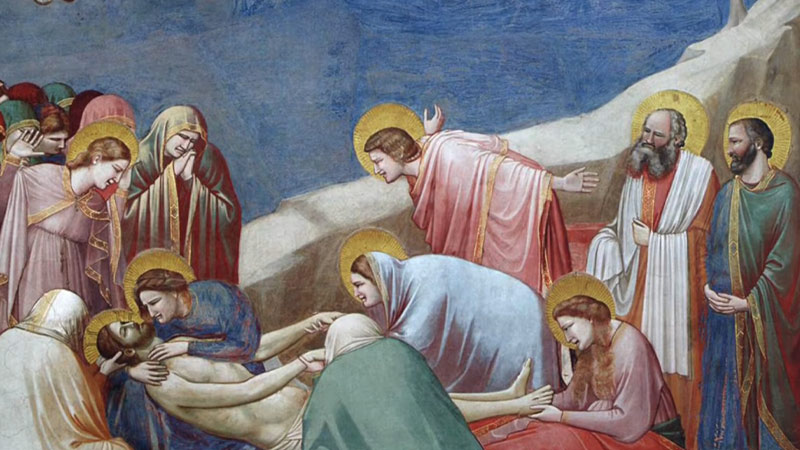 Lamentation – “The Mourning of Christ” by Giotto