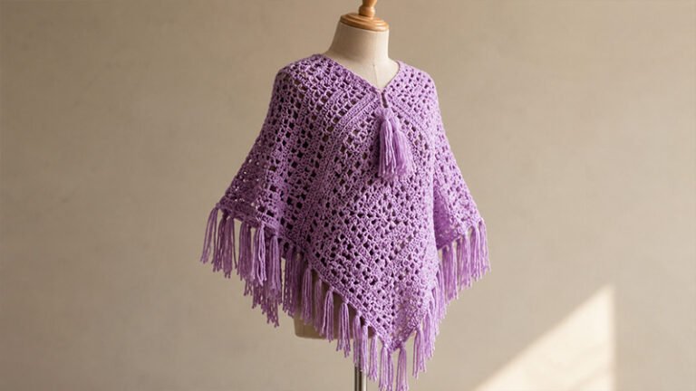 Tulip Square Poncho