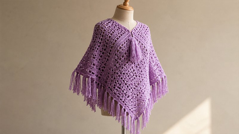 Tulip Square Poncho