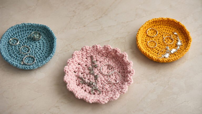 Crocheted Jewelry Dishes