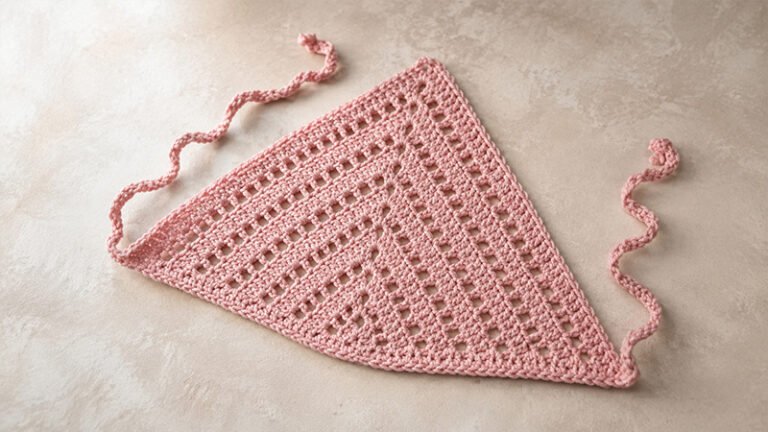 Easy Crochet Bandana Pattern