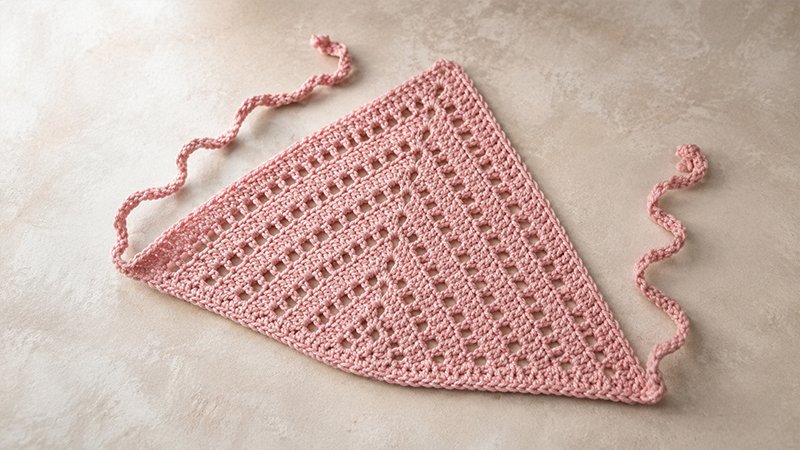 Easy Crochet Bandana Pattern