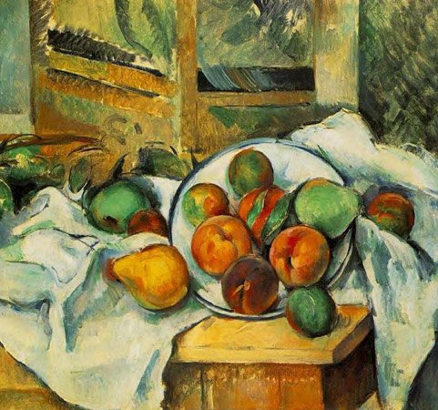 Table, Napkin, and Fruit (A Corner of the Table)