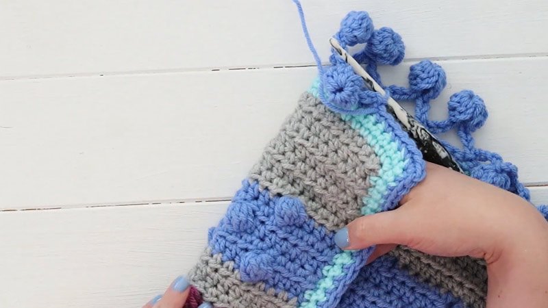 Fasten Off and Weave in Ends