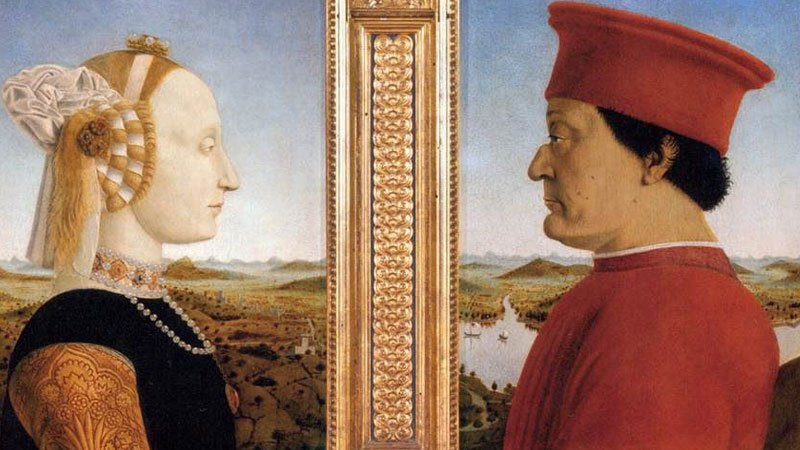 Diptych of Federico da Montefeltro and Battista Sforza