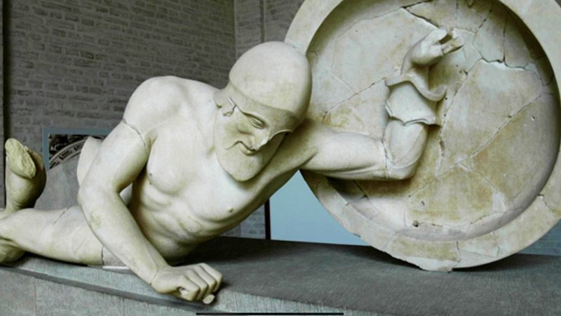 Dying Warrior, from the Temple of Aphaia