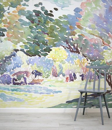 Landscape (c. 1904): Capturing Nature's Transience in Watercolor