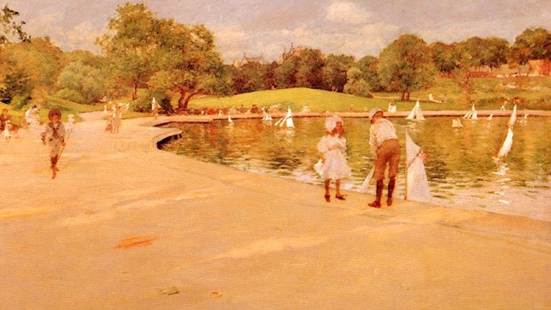 Lilliputian Boat-Lake - Central Park