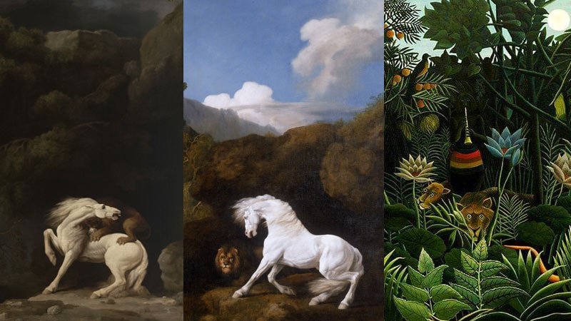 Lion Paintings