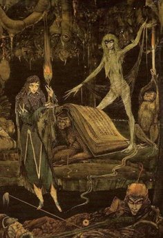 Methinks a million fools in a choir/Are raving and never will tire