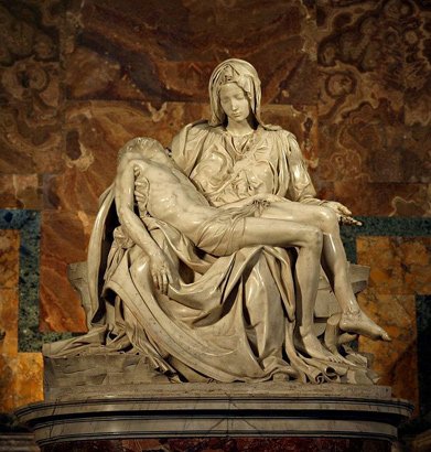 Michelangelo’s “Pieta” – St. Peter’s Basilica in Vatican City