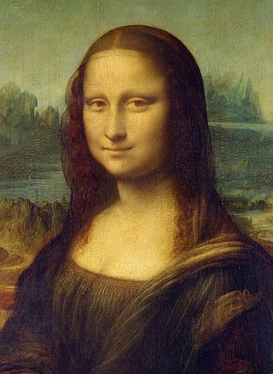  The Mona Lisa is known for her enigmatic smile