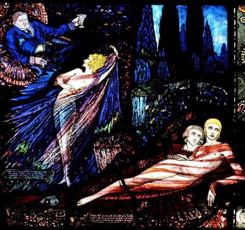 Mr. Gilhooley/Deirdre (Panel 6) The Geneva Window