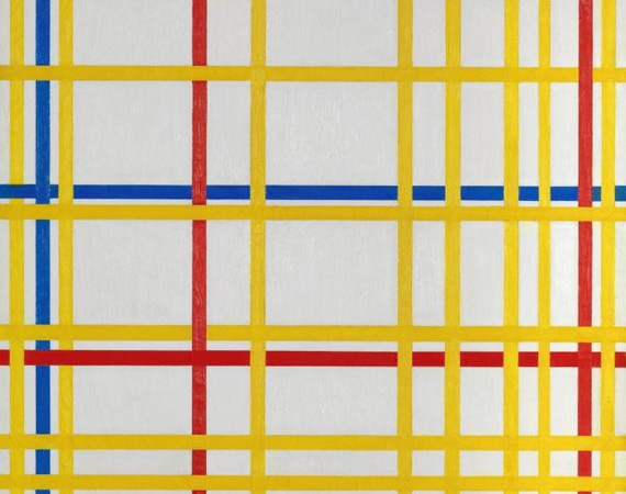 New York City 1 – Piet Mondrian