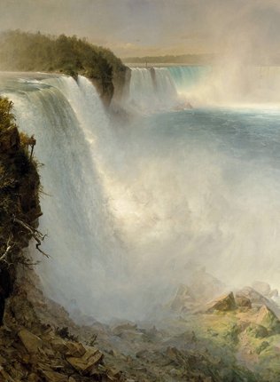Niagara Falls, from the American Side (1867)