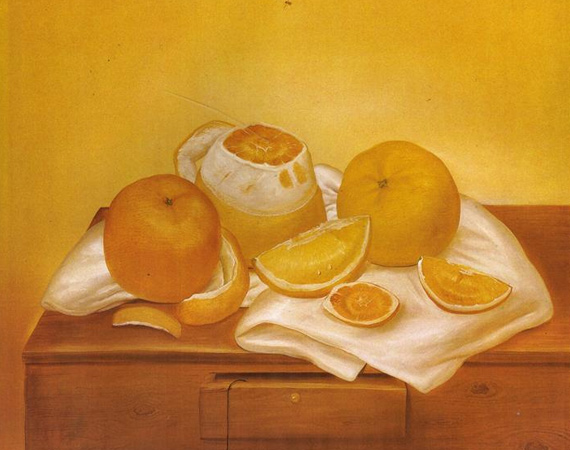 Oranges – Fernando Botero