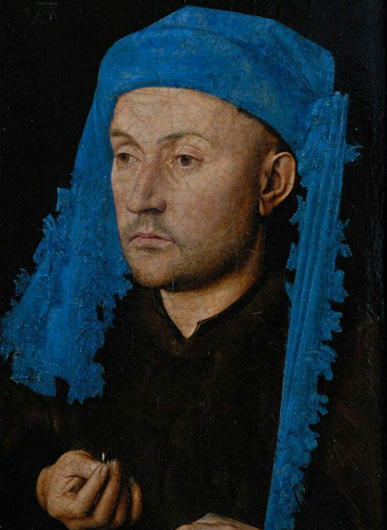 Portrait of a Man with a Blue Chaperon